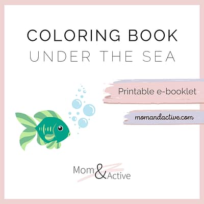 Sea Animals Printable Coloring Book