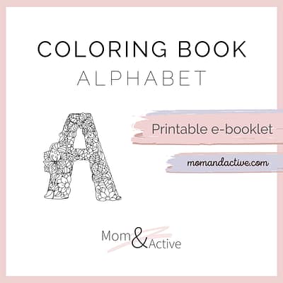 Alphabet Printable Coloring Book