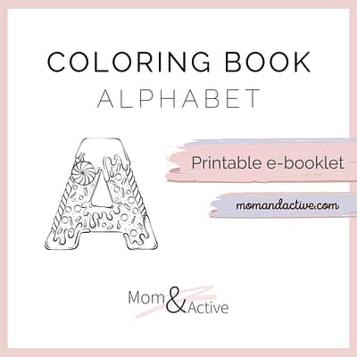 Alphabet Printable Coloring Book