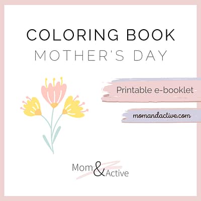 Mother's Day Printable Coloring Book