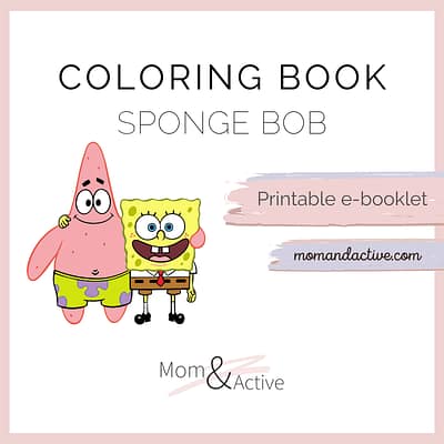 Sponge Bob Printable Coloring Book