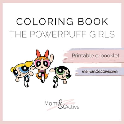 The Powerpuff Girls Printable Coloring Book