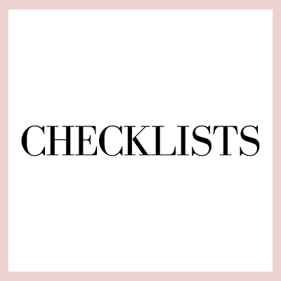 Checklists