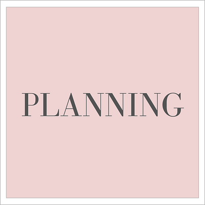 PLANNING