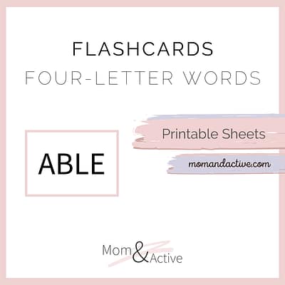four-letter-words-flashcards