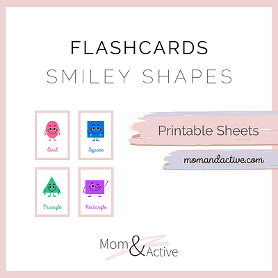 smiley-shapes-flashcards