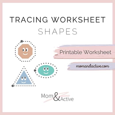 shapes-tracing worksheet-4
