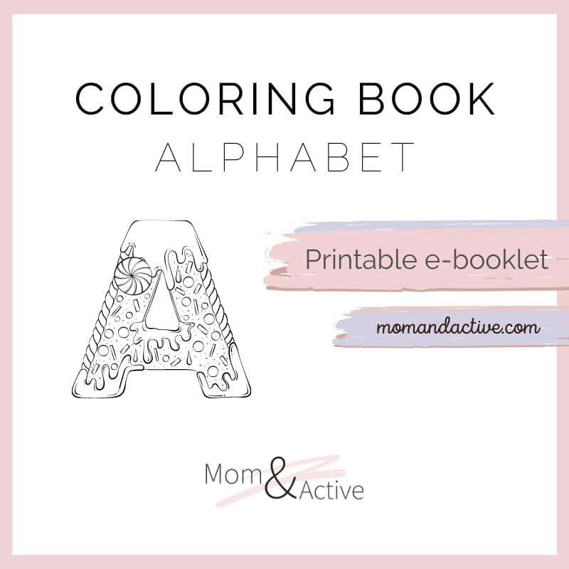 Alphabet Printable Coloring Book