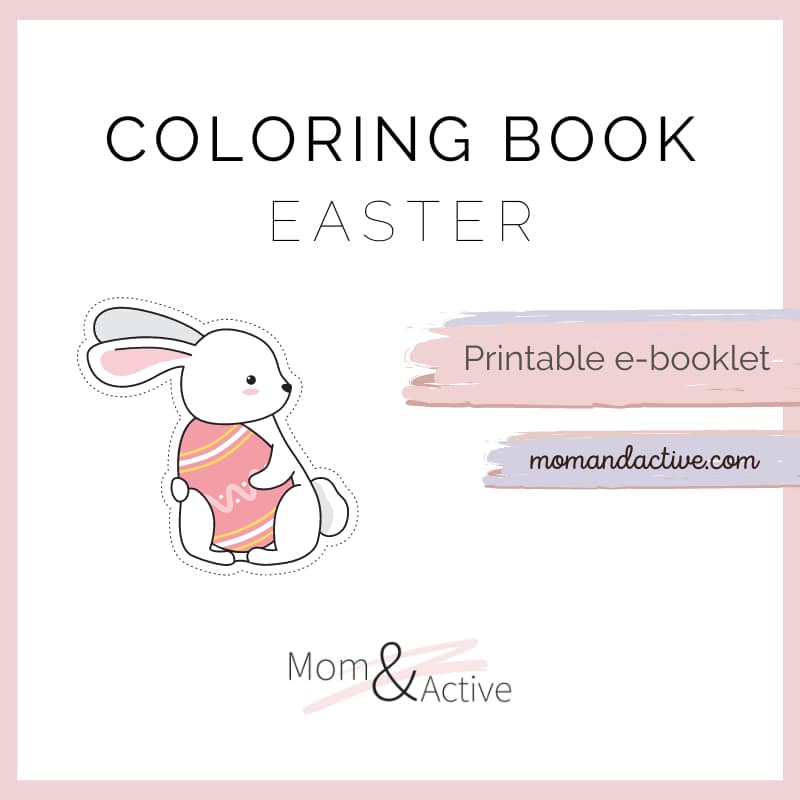Easter Printable Coloring Book