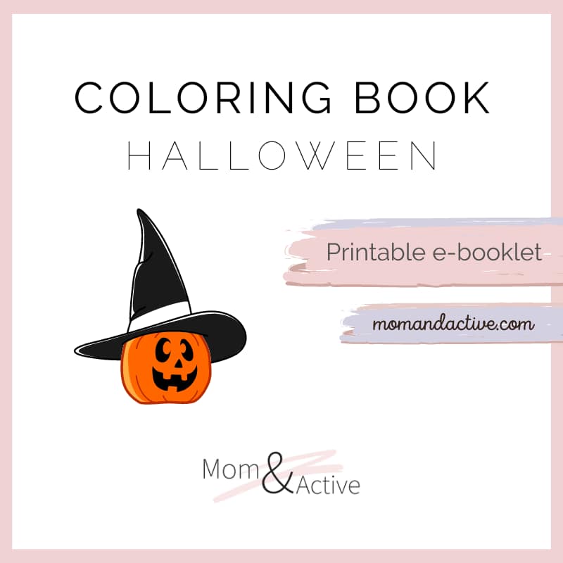 Halloween Printable Coloring Book