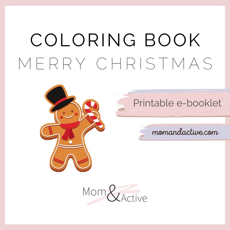 Merry Christmas Printable Coloring Book