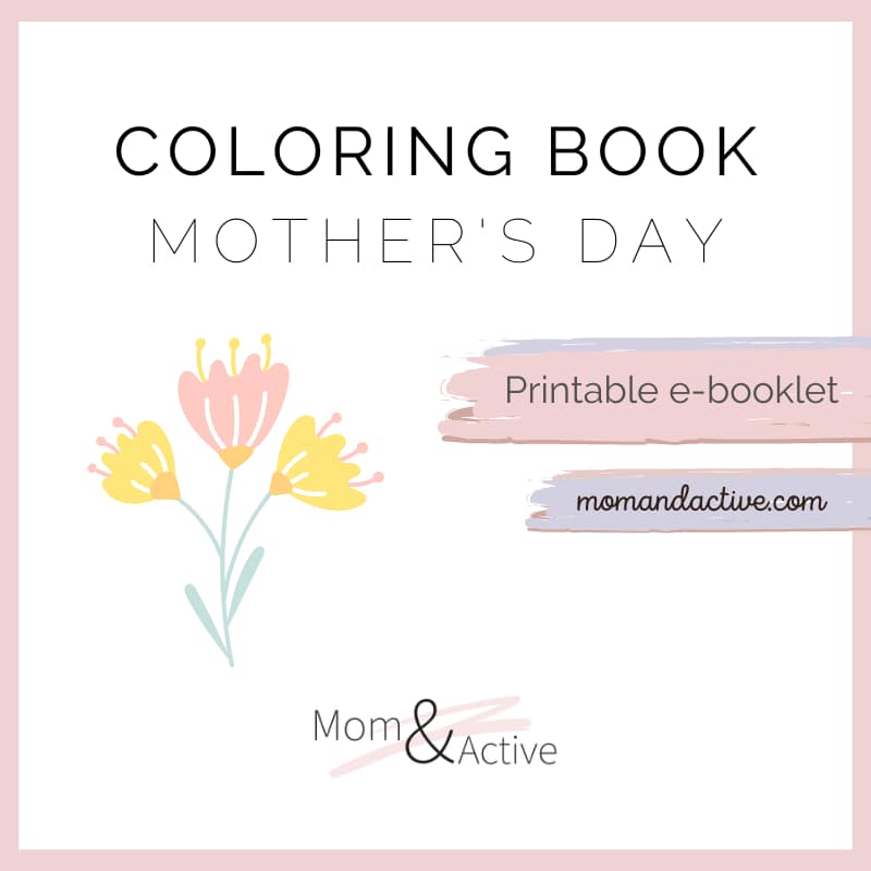 Mother's Day Printable Coloring Book