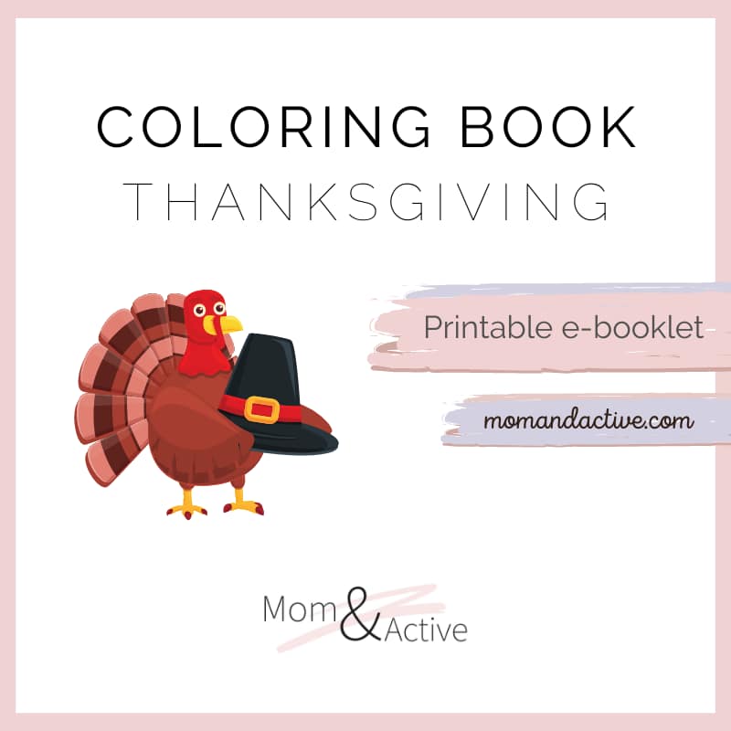 Thanksgiving Printable Coloring Book