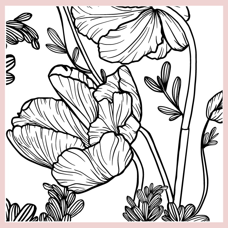 adult-coloring-book-flowers