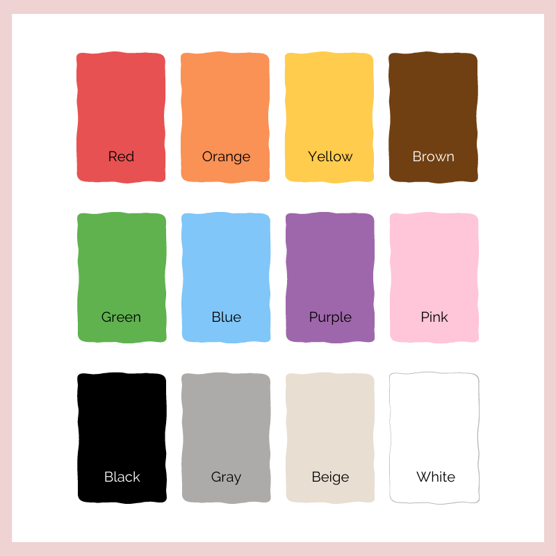Printable Colors Chart for Preschool - Image 2