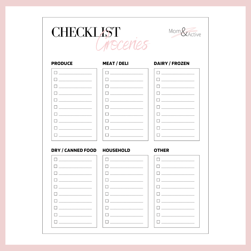 checklist-groceries