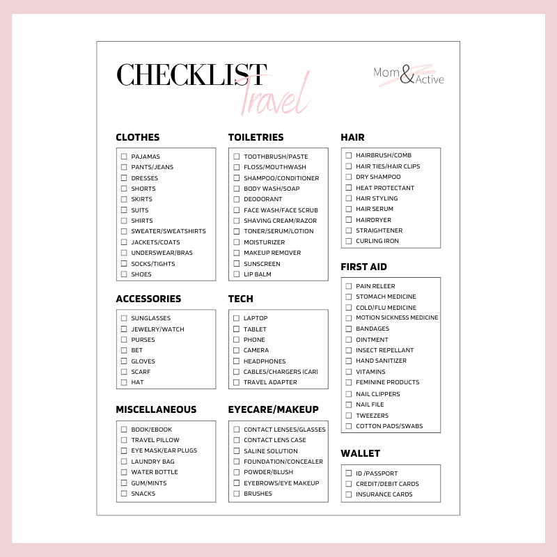 Travel Checklist - Image 2