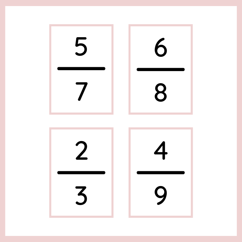 fractions-0-12-flashcards