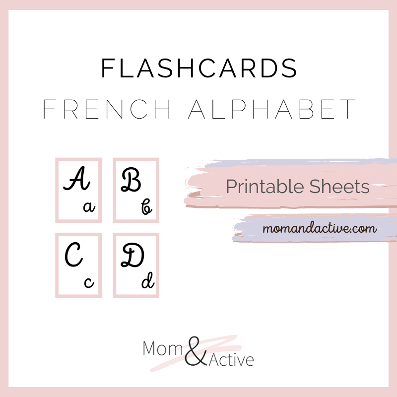 French Alphabet Flashcards