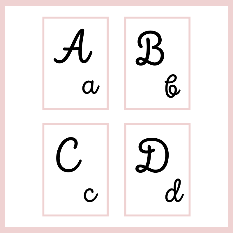 French Alphabet Flashcards - Image 2