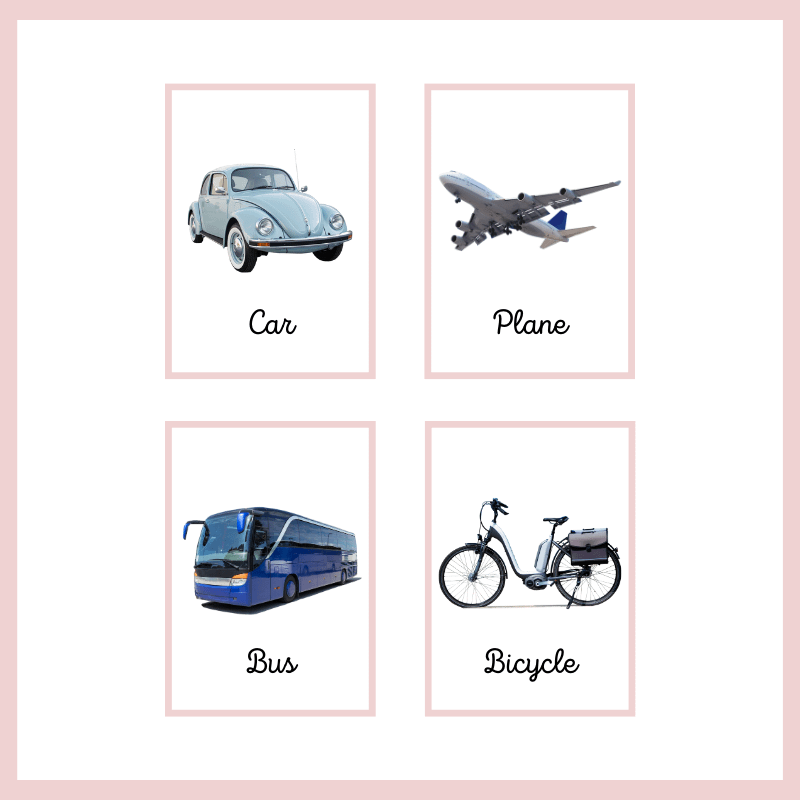 transportation-flashcards