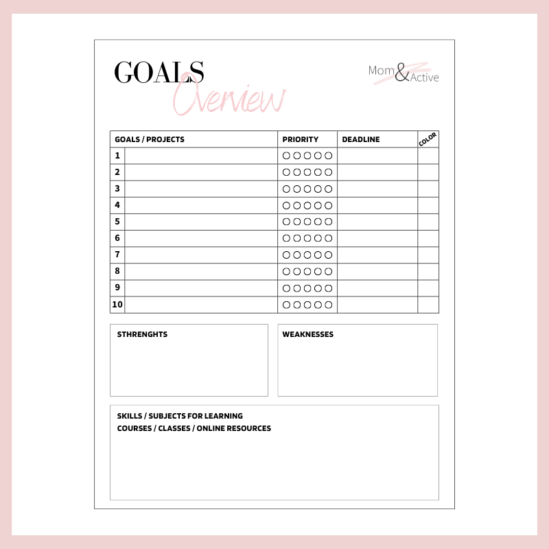 Goals Overview & Tracker - Image 2