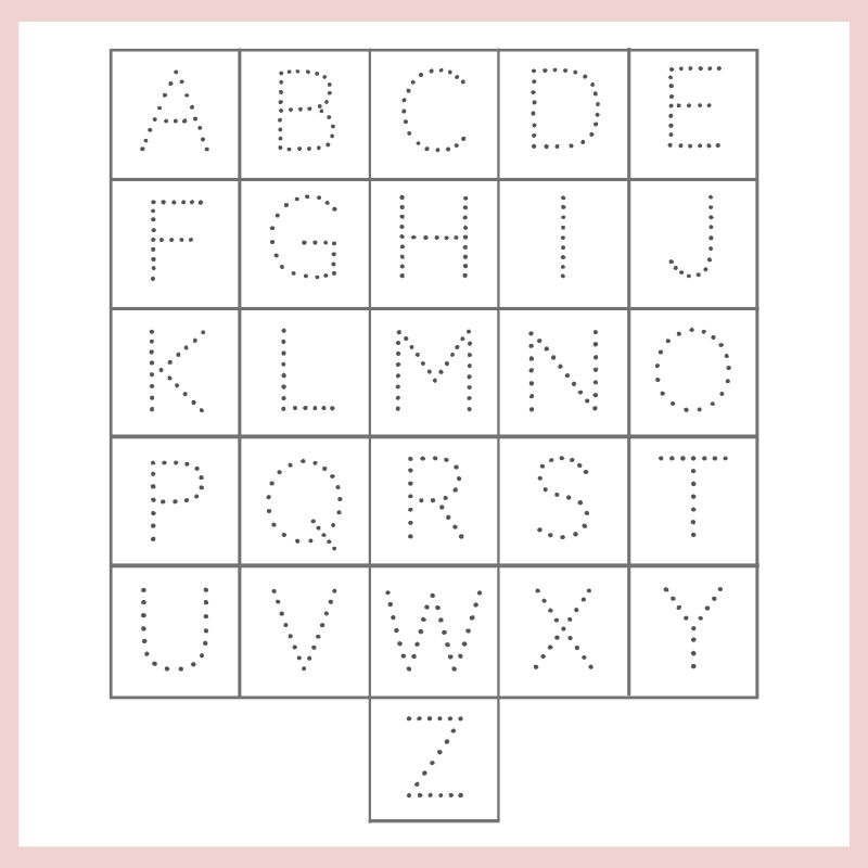 Alphabet Tracing Worksheet - Image 2